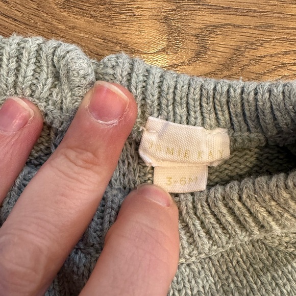 Jamie Kay Soft Gray Knit Sweater - Picture 4 of 4